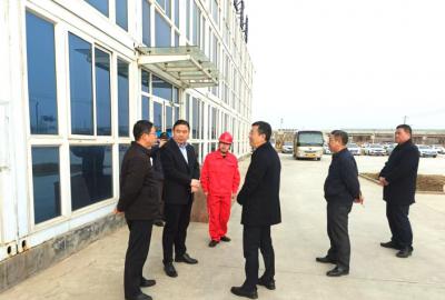 農高區領導到俊源石油督導全國“兩會”期間安全工作